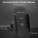 Mobile Phone Holder Motorcycle Smartphone for  Motorbike Handlebar Mount with Wireless Charger