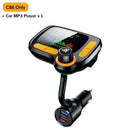 Car MP3 Player Bluetooth Car Kit FM Transmitter Modulator with Color Screen AUX Auto Music Adapter QC 3.0 USB Charger