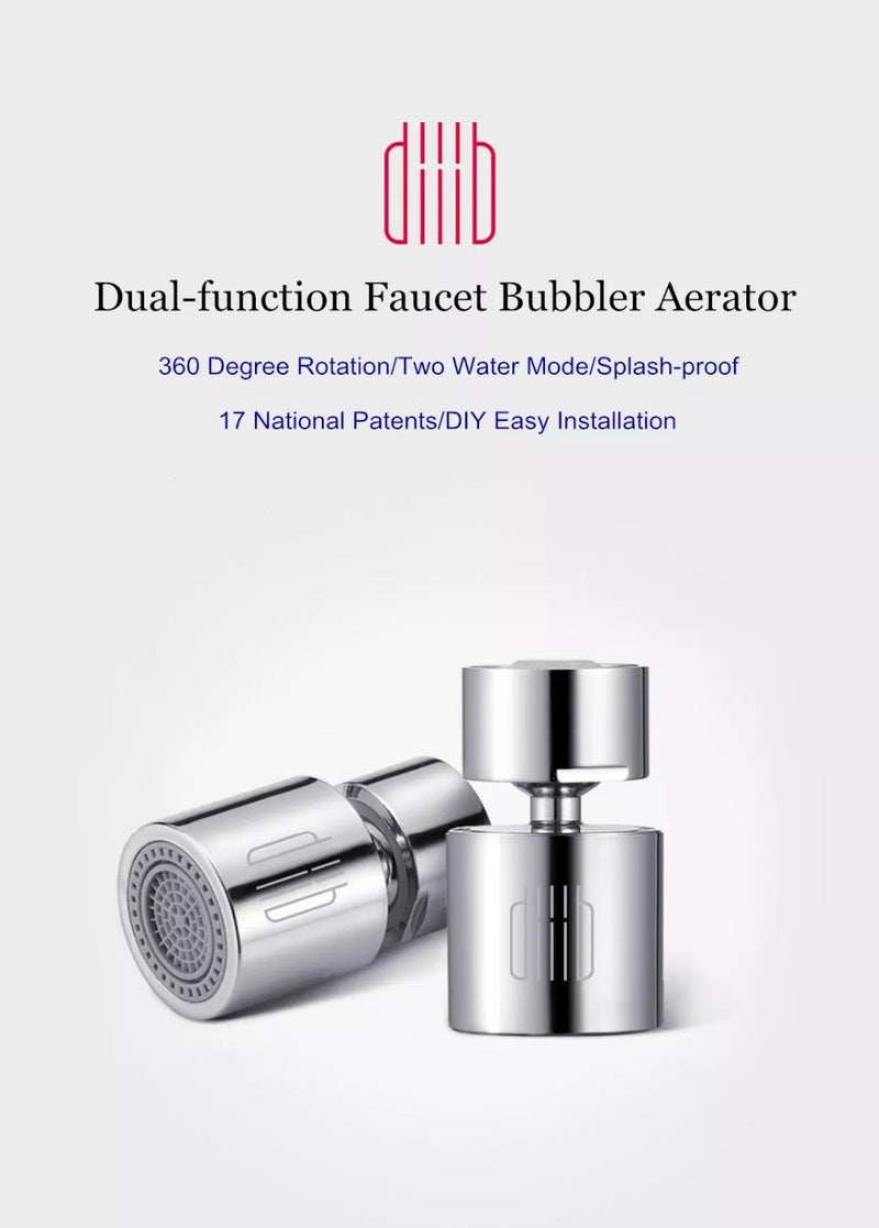 Xiaomi  Water Saving Faucet Aerators for Kitchen Bathroom 2 Modes