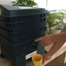 Kitchen Waste Earthworm Compost Box DIY Composter Worm Factory Composter Homemade Earthworm Manure And Soil Buckets