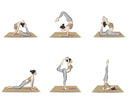 Natural Cork  Yoga Mat Fitness Gym 5 mm thickness