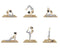 Natural Cork  Yoga Mat Fitness Gym 5 mm thickness