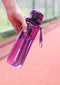 Water Bottle 500/ 1000 ml Shaker Portable Leak proof Outdoor Fruit juice Infuser Plastic Bottle BPA Free