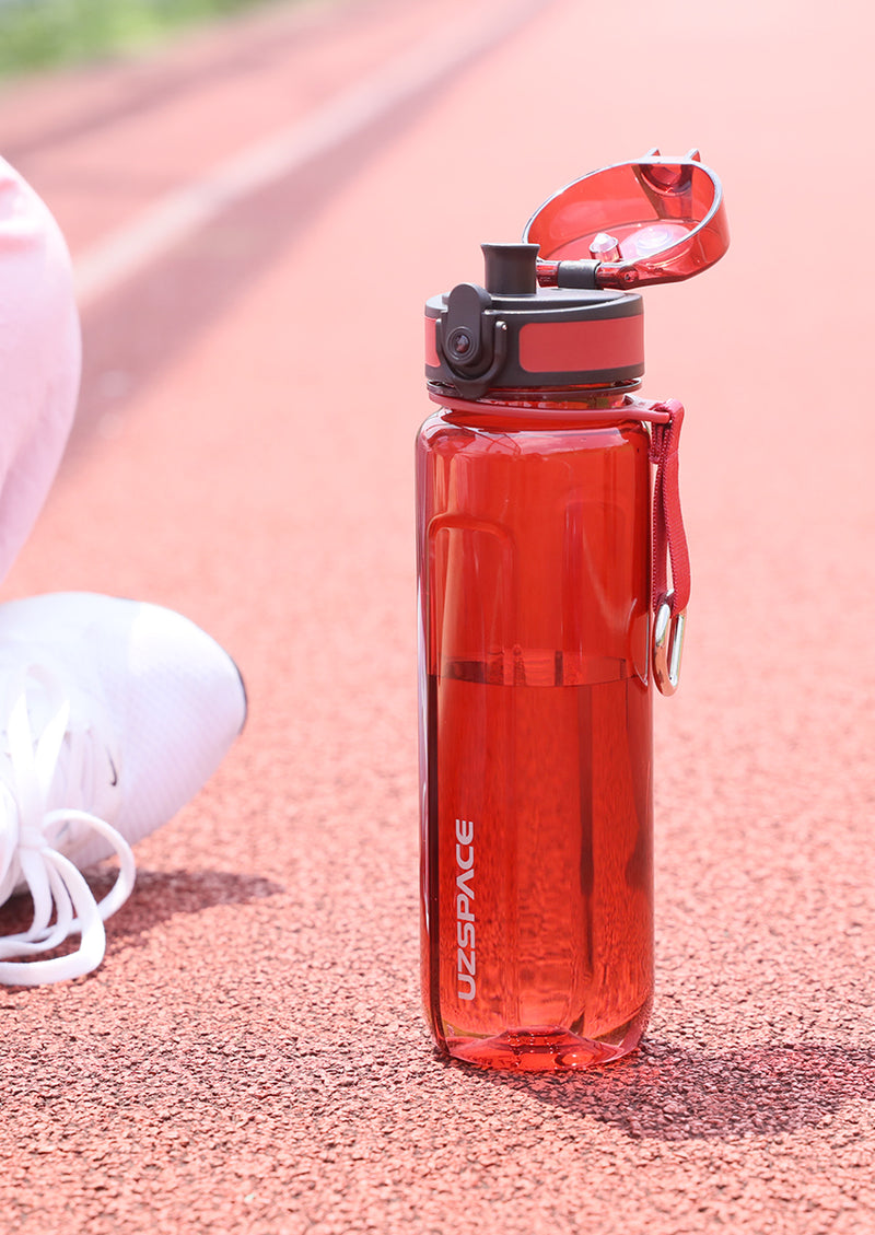 Water Bottle 500/ 1000 ml Shaker Portable Leak proof Outdoor Fruit juice Infuser Plastic Bottle BPA Free