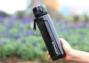 Water Bottle 500/ 1000 ml Shaker Portable Leak proof Outdoor Fruit juice Infuser Plastic Bottle BPA Free
