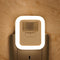 LED Plug-in Motion Sensor Light Wall Night Lamp Light with Brightness 30s/60s/90s/120s Lighting Time Adjustable for Living Room