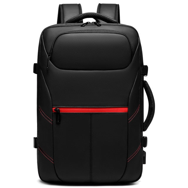 Men Travel Backpack Expandable Large Capacity USB Charging 15.6 inch Laptop Backpack Waterproof