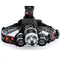 Headlamp Flashlight Rechargeable 3 T6 R5 LED Hard Hat Headlight Battery Car Wall Charger for Camping