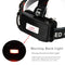 Headlamp Flashlight Rechargeable 3 T6 R5 LED Hard Hat Headlight Battery Car Wall Charger for Camping