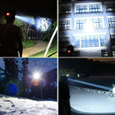 Headlamp Flashlight Rechargeable 3 T6 R5 LED Hard Hat Headlight Battery Car Wall Charger for Camping