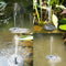 Round Solar Fountain Floating Water Fountain Fontaine For Garden Decoration Solar Fontein Pool Pond Waterfall