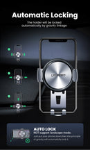 Car Phone Holder for Mobile Smartphone  Auto Vent Mount Gravity Holder Stand