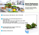 Smart Flowerpot Gardening Self-watering Pots Indoor Planter Plant Nursery Pot Hydroponic Growing System With LED Grow Light