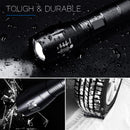 T6 LED Handheld Tactical Flashlight Zoom Torch Light Camping Lamp for 18650 Rechargeable Battery AAA