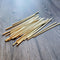 All natural disposable Wheat Straw 100% biodegradable - 100 units pack Environmentally Friendly