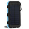 Solar Power Bank Real 20000 mAh Dual USB External Waterproof Polymer Battery Charger Outdoor Light Lamp Powerbank Ferisi