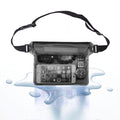 Outdoor Waterproof Swimming Storage Dry Bag with Adjustable Strap Universal Waist Pack Pouch for Cell Phone