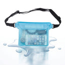 Outdoor Waterproof Swimming Storage Dry Bag with Adjustable Strap Universal Waist Pack Pouch for Cell Phone