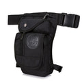 High Quality Men's Canvas Drop Leg Bag Military Motorcycle Multi-purpose Messenger Shoulder Bags Belt Hip Bum Waist Fanny Pack