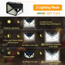 High Efficient Solar Power Light PIR Motion Sensor 100 LED Waterproof 1/2/4 Pcs