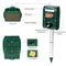 Solar Powered Ultrasonic Outdoor Animal Repeller Motion Sensor Flash LED Light