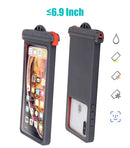 Waterproof Mobile phone bag Swimming Phone Case Holder Underwater Seal Touch Bag Below 6.9inch