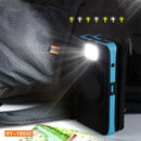 20000mAh LED Solar Power Bank Folding Portable Solar Panel  External Battery Solar Powerbank For Phone