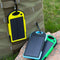 Centechia New Waterproof Solar Power Bank Real 5000 mAh Dual USB External Port Polymer Battery Charger with Outdoor Light Lamp