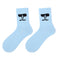 Women 2020 funny face socks cotton