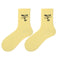 Women 2020 funny face socks cotton