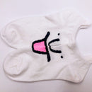 Women 2020 funny face socks cotton