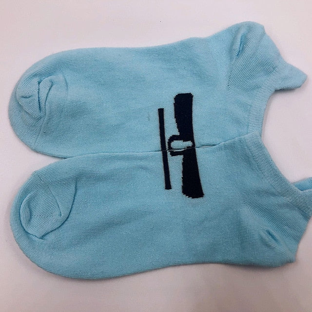 Women 2020 funny face socks cotton