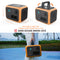 Portable Solar Generator Power Station 500 Wh  2 AC Outlet 300 W Lithium Emergency Battery for Outdoor AC/Car/Sun Recharge