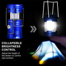 Rechargeable Solar Camping Light Collapsible for outdoor