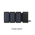 Solar Panel Charger Mobile Power 10000mAh Mobile Phone Battery Dual USB Port Outdoor Portable Folding Waterproof Power Supply