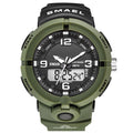 New 2020 SMAEL Brand Solar Energy Watch Digital Quartz Men Sport Watch