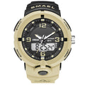 New 2020 SMAEL Brand Solar Energy Watch Digital Quartz Men Sport Watch