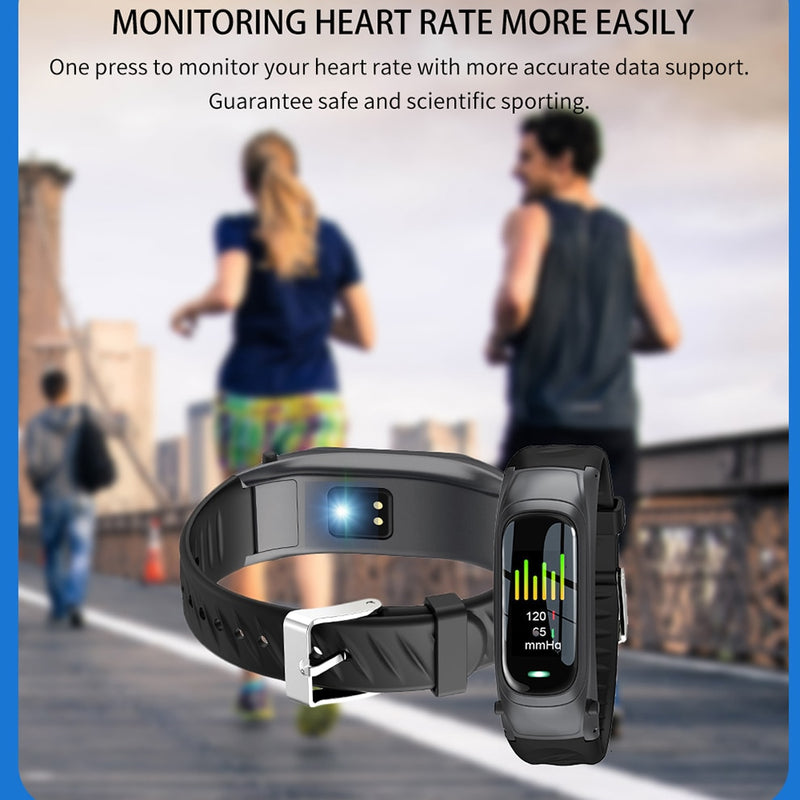 Jelly Comb Smart Watch Bluetooth Earphone 2 In 1 Bluetooth 5.0 Chip IP67 Waterproof Sport SmartWatch for IOS Android Call Dial