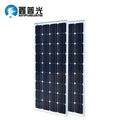 200w solar kit system 2 pcs 100 watt 18v Glass solar panel