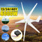 6000W 12/24/48V Wind Power Turbines Generator 3/5 Wind Blades Option With Charge Controller