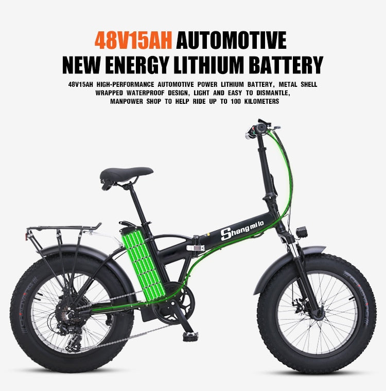 Electric bike 500 W electric bike 48 v 15 ah lithium battery electric mountain bike ebike