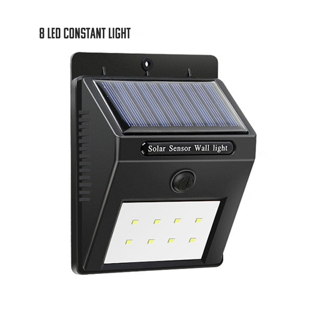 Solar Powered Wall 30 LED Outdoor  Waterproof light with PIR Motion Sensor