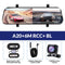 Car DVR 10 Inch Touch Screen Video Recorder Stream Mirror With Rear View Camera  night vision dash cam