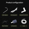 Outdoor Fishing Oxygen Pump Water Absorber Accessories 3 Modes Small Portable Smart Durable Automatic Induction LED Lighting