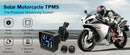 TPMS Motorcycle Tyre Pressure Monitoring System Solar Waterproof  External Sensor