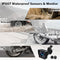 TPMS Motorcycle Tyre Pressure Monitoring System Solar Waterproof  External Sensor