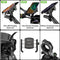Mobile Phone Holder Motorcycle Smartphone for  Motorbike Handlebar Mount with Wireless Charger