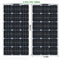 Solar panel 100W 18V Glass 2PCS 3PCS 4PCS solar Panels 200W 300W 400W flexible bsolaire Monocrystalline board