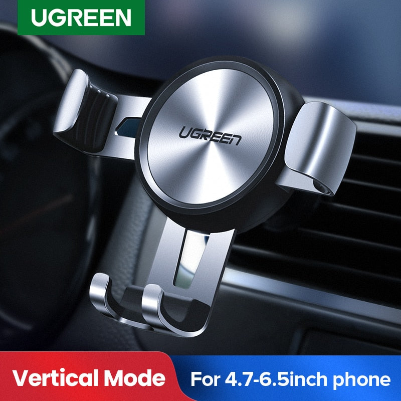 Car Phone Holder for Mobile Smartphone  Auto Vent Mount Gravity Holder Stand