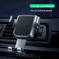 Car Phone Holder for Mobile Smartphone  Auto Vent Mount Gravity Holder Stand